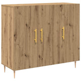 Sideboard Artisan Oak 90 x 34 x 80 cm Engineered Wood 869077