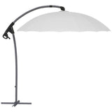 2.7m Cantilever Parasol, with Cross Base - Grey T3398P328446