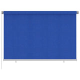 Outdoor Roller Blind 225 cm Blue HDPE 312843