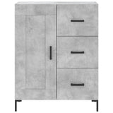 Highboard Concrete Grey 69.5x34x180 cm Engineered Wood 3190025