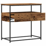 Console Table Old Wood 75 x 40 x 75 cm Engineered Wood 862936