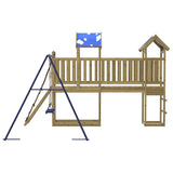 Outdoor Playset Impregnated Wood Pine 3279234