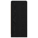 Sideboard Black Oak 40 x 36 x 80 cm Engineered Wood 8011068