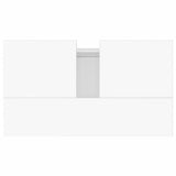 Bathroom Cabinet High Gloss White 58x33x60 cm Engineered Wood 831590