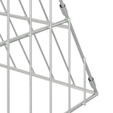 Chicken Cage Silver 430 x 100 x 85 cm Galvanised Steel 3394438