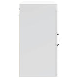 Kitchen Wall Cabinet Lucca High Gloss White Engineered Wood 853801
