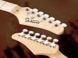 GST Stylish Electric Guitar Kit with Black Pickguard Blue Color 76962190