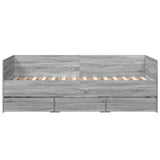 Daybed Grey Sonoma Engineered wood Small Single 3280837