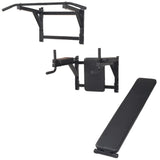 Wall-mounted Multi-functional Fitness Power Tower Black 91367