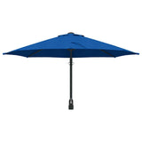 Garden Parasol Azurblau 248 x 248 x 148 cm Polyester and Steel 42003234