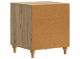 Bedside Cabinet Artisan Oak 43x 41 x 66.5 cm Engineered Wood 894104