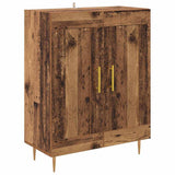 Sideboard Old Wood 69.5 x 34 x 90 cm Engineered Wood and Iron 881594