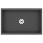 Handmade Kitchen Sink Black Stainless Steel 51517