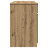 Desk with Drawer Artisan oak 140 x 49 x 76 cm Engineered wood 3328515