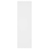 Plant Stand 2pcs White 25x25x80 cm Engineered Wood 852942