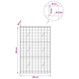 Gabion with 5 mm Wire and 10x10 cm Mesh 100x20x150 cm 3465044