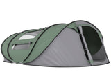 4-5 Person Pop-up Camping Tent Family Tent w/ 2 Mesh Windows & PVC Windows Portable Carry Bag for T3398P348705