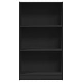 Bookcase Black 60x24x109 cm Engineered Wood 857804