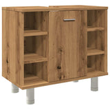 Bathroom Cabinet Artisan Oak 60x32x53.5 cm Engineered Wood 856145