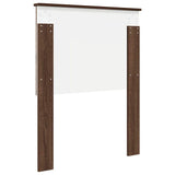 Headboard with Headboard Brown Oak 75 cm Engineered wood 887832