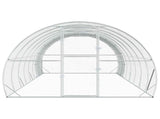 Chicken Coop Silver 800 x 300 x 200 cm Galvanised Steel 3434698
