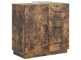 Sideboard Smoked Oak 66 x 34.5 x 87 cm Engineered Wood 895320