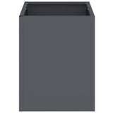 Garden Planter Anthracite 32 x 32 x 40 cm Cold-rolled Steel 876345