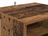TV Cabinet Old Wood 160 x 35 x 55 cm Engineered Wood 882723