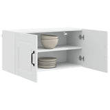 Wall Cabinet PORTO High Gloss White 80 x 31 x 40 cm 885289