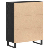 Sideboard Black Oak 69.5 x 34 x 90 cm Engineered Wood 862875