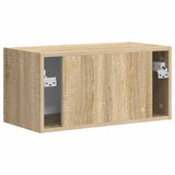 TV Wall Cabinet Sonoma 60 x 31 x 29.5 cm Engineered Wood 892193