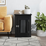 Dog Crate Furniture Black 45x62x59 cm Engineered Wood 838310