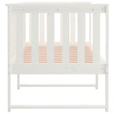 Day Bed without Mattress White 80x200 cm Solid Wood Pine 820877
