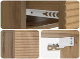 Wall-Mounted Bedside Cabinet 2 pcs Artisan Oak Engineered Wood 898634