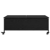 Coffee Table Black Oak 91 x 55 x 32 cm Engineered Wood 883003