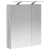 Bathroom Mirror Cabinet Grey Sonoma 60 x 14.5 x 70 cm 889068