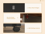 Folding Dining Table, Drop Leaf Table for Small Spaces, Foldable Table with Drawer and Storage T3398P330451