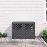 Air Conditioner Cover Anthracite 100 x 50 x 70 cm Steel 865899