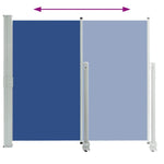 Patio Retractable Side Awning 160x300 cm Blue 48350