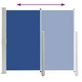 Patio Retractable Side Awning 160x300 cm Blue 48350