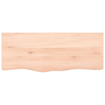 Table Top 100x40x cm Untreated Solid Wood Oak 3156300