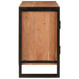 Sink cabinet with Shelf Brown 71 x 33 x 58 cm Solid Acacia Wood 4102767