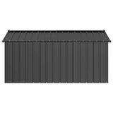 Dog House with Roof 114x202x101 cm Galvanised Steel 4100921