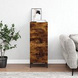 Sideboard Smoked Oak 34.5x34x90 cm Engineered Wood 828609
