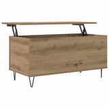 Coffee Table Artisan oak 90 x 44.5 x 45 cm Engineered wood 879616