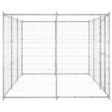 Outdoor Dog Kennel Galvanised Steel 7,26 m 3082308