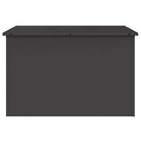 Outdoor Storage Box Black 80 x 50.5 x 50 cm Steel 874567