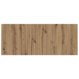 Wall-Mounted Headboard ALKMAAR Artisan Oak Engineered Wood 896314