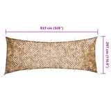 Camouflage Net with Storage Bag 833x297 cm Sand 4008256