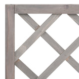 Planter Grey Solid firwood 70 x 30 x 135 cm Planters Planter 316490